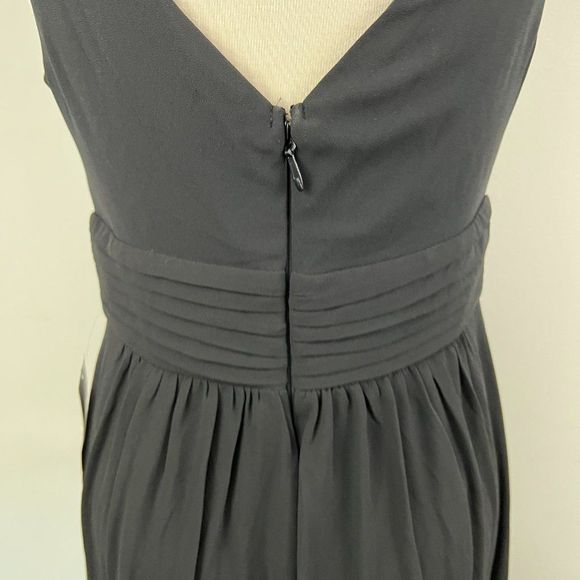 NWT LULUS Black Sleeveless Maxi Gown (M) - Picture 5 of 8